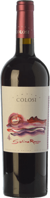 14,95 € Envio grátis | Vinho tinto Colosi Rosso I.G.T. Salina Sicília Itália Nerello Mascalese, Nerello Cappuccio Garrafa 75 cl
