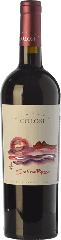 14,95 € Бесплатная доставка | Красное вино Colosi Rosso I.G.T. Salina Сицилия Италия Nerello Mascalese, Nerello Cappuccio бутылка 75 cl