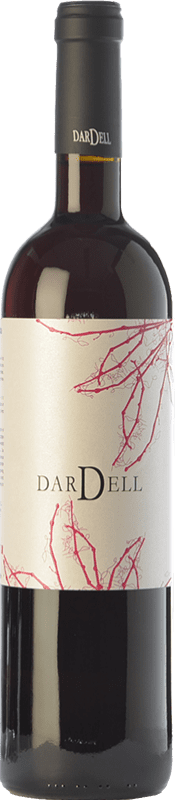 5,95 € Free Shipping | Red wine Coma d'en Bonet Dardell Negre Young D.O. Terra Alta Catalonia Spain Syrah, Grenache Bottle 75 cl