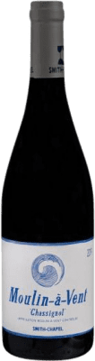 27,95 € Envío gratis | Vino Tinto Domaine Chapel A.O.C. Moulin à Vent Borgoña Francia Gamay Eco — Ecológico 75 cl