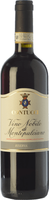 35,95 € Free Shipping | Red wine Contucci Reserve D.O.C.G. Vino Nobile di Montepulciano Tuscany Italy Sangiovese, Colorino, Canaiolo Bottle 75 cl