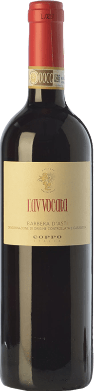 18,95 € Бесплатная доставка | Красное вино Coppo L'Avvocata D.O.C. Barbera d'Asti Пьемонте Италия Barbera — Барбера Бутылка 75 cl