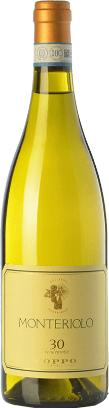 47,95 € Free Shipping | White Wine Coppo Monteriolo D.O.C. Piedmont Piemonte Italy Chardonnay 75 cl