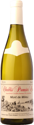 31,95 € Envio grátis | Vinho branco Corinne & Jean-Pierre Grossot Chablis 1C Mont de Milieu A.O.C. Bourgogne Borgonha França Chardonnay Garrafa 75 cl