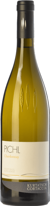19,95 € 免费送货 | 白酒 Cortaccia Pichl D.O.C. Alto Adige 特伦蒂诺 - 上阿迪杰 意大利 Chardonnay 瓶子 75 cl