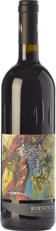 26,95 € Бесплатная доставка | Красное вино Cortaccia Soma D.O.C. Alto Adige Трентино-Альто-Адидже Италия Merlot — Мерло, Cabernet Franc — Каберне Фран Бутылка 75 cl