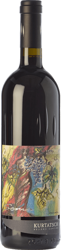 25,95 € Envío gratis | Vino tinto Cortaccia Soma D.O.C. Alto Adige Trentino-Alto Adige Italia Merlot, Cabernet Franc Botella 75 cl
