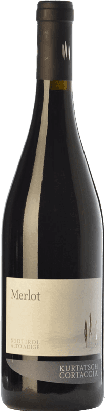 14,95 € Бесплатная доставка | Красное вино Cortaccia D.O.C. Alto Adige Трентино-Альто-Адидже Италия Merlot бутылка 75 cl