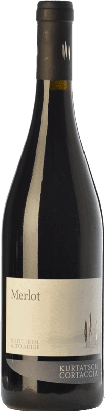14,95 € Бесплатная доставка | Красное вино Cortaccia D.O.C. Alto Adige Трентино-Альто-Адидже Италия Merlot — Мерло Бутылка 75 cl