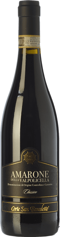 53,95 € Free Shipping | Red Wine Corte San Benedetto Classic D.O.C.G. Amarone della Valpolicella Veneto Italy Corvina, Rondinella, Corvinone Bottle 75 cl