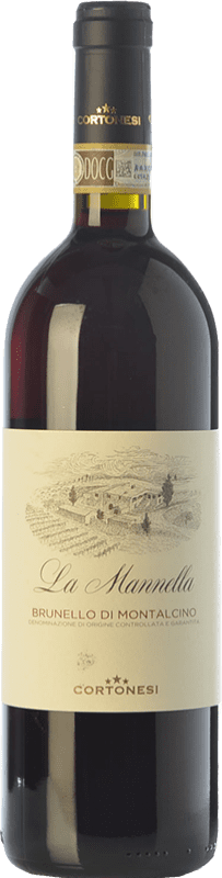 52,95 € Бесплатная доставка | Красное вино Cortonesi La Mannella D.O.C.G. Brunello di Montalcino Тоскана Италия Sangiovese бутылка 75 cl