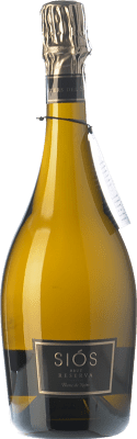 26,95 € Envio grátis | Espumante branco Costers del Sió Siós Brut Reserva Espanha Pinot Preto Garrafa 75 cl