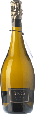 25,95 € Kostenloser Versand | Weißer Sekt Costers del Sió Siós Brut Reserve Spanien Pinot Schwarz Flasche 75 cl
