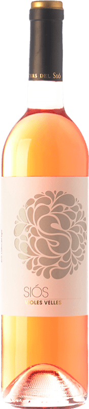 8,95 € Free Shipping | Rosé wine Costers del Sió Siós Violes Velles Joven D.O. Costers del Segre Catalonia Spain Syrah, Grenache Bottle 75 cl