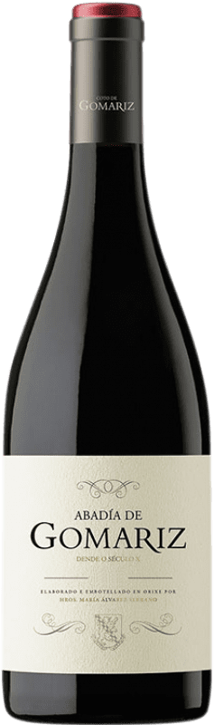 18,95 € Free Shipping | Red wine Coto de Gomariz Abadía de Gomariz Crianza D.O. Ribeiro Galicia Spain Mencía, Sousón, Brancellao, Ferrol Bottle 75 cl