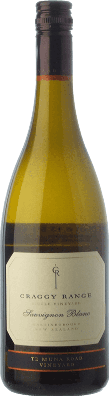 29,95 € Бесплатная доставка | Белое вино Craggy Range старения I.G. Hawkes Bay Hawke's Bay Новая Зеландия Sauvignon White бутылка 75 cl