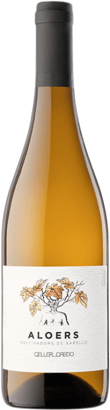 18,95 € Free Shipping | White wine Credo Aloers D.O. Penedès Catalonia Spain Xarel·lo Organic Bottle 75 cl
