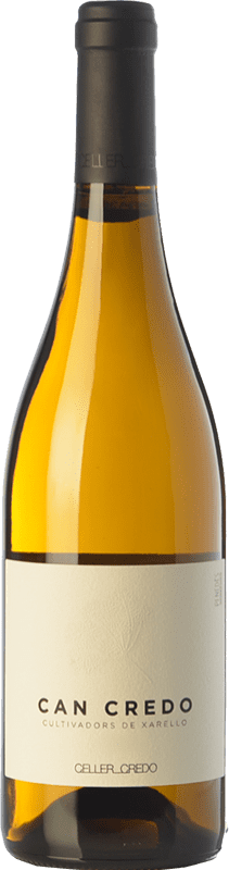 21,95 € Бесплатная доставка | Белое вино Credo Can Credo старения D.O. Penedès Каталония Испания Xarel·lo бутылка 75 cl