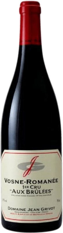 207,95 € Free Shipping | Red wine Domaine Jean Grivot Aux Brûlées 1er Cru A.O.C. Vosne-Romanée Burgundy France Pinot Black Bottle 75 cl