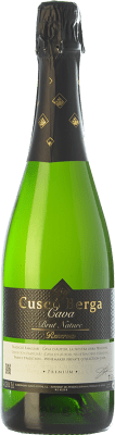 14,95 € 免费送货 | 白起泡酒 Cuscó Berga Brut Nature 预订 D.O. Cava 加泰罗尼亚 西班牙 Macabeo, Xarel·lo, Parellada 瓶子 75 cl