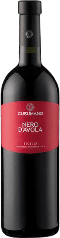 15,95 € Envio grátis | Vinho tinto Cusumano I.G.T. Terre Siciliane Sicília Itália Nero d'Avola Garrafa 75 cl