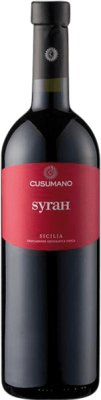 8,95 € Free Shipping | Red wine Cusumano I.G.T. Terre Siciliane Sicily Italy Syrah Bottle 75 cl