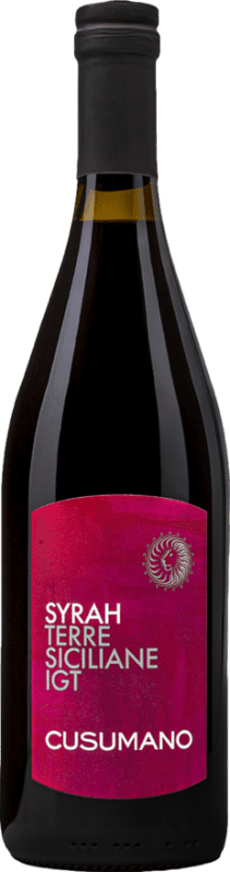 10,95 € Envoi gratuit | Vin rouge Cusumano I.G.T. Terre Siciliane Sicile Italie Syrah Bouteille 75 cl