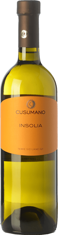 10,95 € Spedizione Gratuita | Vino bianco Cusumano Inzolia I.G.T. Terre Siciliane Sicilia Italia Insolia Bottiglia 75 cl