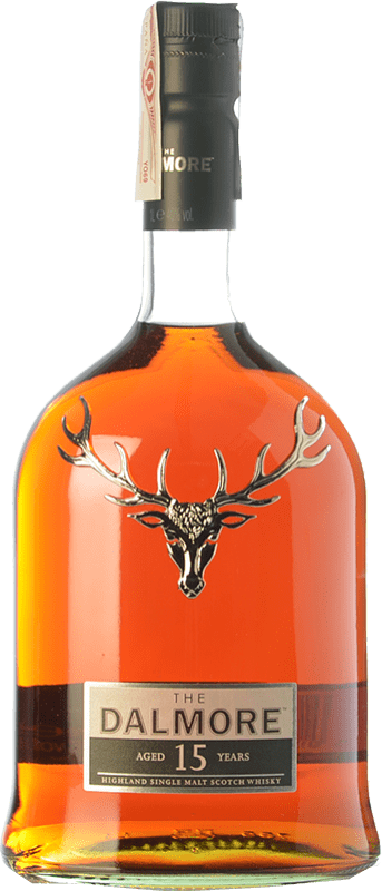 109,95 € Free Shipping | Whisky Single Malt Dalmore Highlands United Kingdom 15 Years Bottle 70 cl