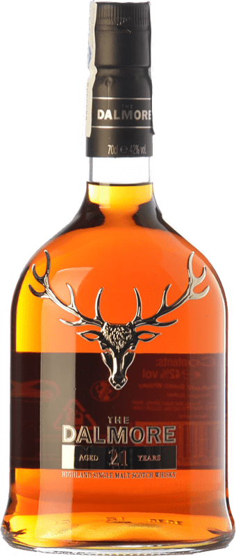 1 004,95 € Бесплатная доставка | Виски из одного солода Dalmore горная местность Объединенное Королевство 21 Лет бутылка 70 cl