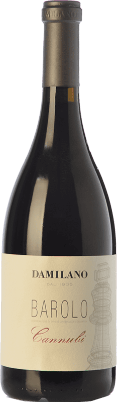 98,95 € Бесплатная доставка | Красное вино Damilano Cannubi D.O.C.G. Barolo Пьемонте Италия Nebbiolo бутылка 75 cl