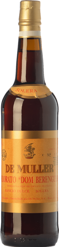 41,95 € Free Shipping | Sweet wine De Muller Dom Berenguer Solera 1918 D.O.Ca. Priorat Catalonia Spain Grenache, Grenache White, Muscat of Alexandria Bottle 75 cl
