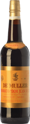 46,95 € Free Shipping | Fortified wine De Muller Dom Juan Fort Solera 1865 D.O.Ca. Priorat Catalonia Spain Grenache, Grenache White, Muscat of Alexandria Bottle 75 cl