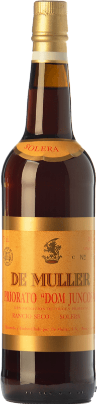 39,95 € Free Shipping | Fortified wine De Muller Dom Juncosa Solera 1939 D.O.Ca. Priorat Catalonia Spain Grenache, Grenache White, Muscat of Alexandria Bottle 75 cl