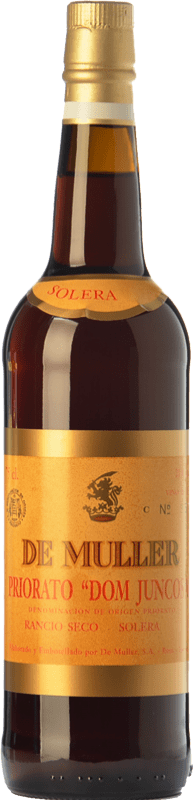 42,95 € 免费送货 | 强化酒 De Muller Dom Juncosa Solera 1939 D.O.Ca. Priorat 加泰罗尼亚 西班牙 Grenache, Grenache White, Muscat of Alexandria 瓶子 75 cl