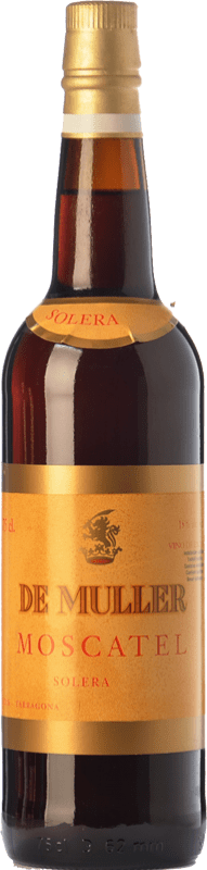 44,95 € Free Shipping | Sweet wine De Muller Moscatel Solera 1926 D.O. Tarragona Catalonia Spain Muscat of Alexandria Bottle 75 cl