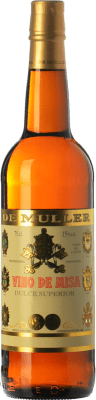 8,95 € Kostenloser Versand | Süßer Wein De Muller Vino de Misa D.O. Terra Alta Katalonien Spanien Grenache Weiß, Macabeo Flasche 75 cl