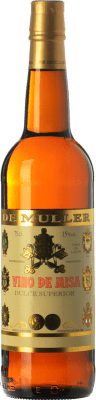 9,95 € Kostenloser Versand | Süßwein De Muller Vino de Misa Superior D.O. Terra Alta Katalonien Spanien Grenache Weiß, Macabeo Flasche 75 cl