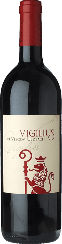 29,95 € Free Shipping | Red wine Vescovi Ulzbach Vigilius D.O.C. Teroldego Rotaliano Trentino Italy Teroldego Bottle 75 cl
