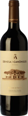 25,95 € Бесплатная доставка | Красное вино Dehesa de los Canónigos 15 Meses Crianza D.O. Ribera del Duero Кастилия-Леон Испания Tempranillo, Cabernet Sauvignon, Albillo бутылка 75 cl