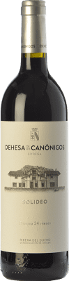 42,95 € Free Shipping | Red wine Dehesa de los Canónigos Solideo 24 Meses Reserva D.O. Ribera del Duero Castilla y León Spain Tempranillo, Cabernet Sauvignon, Albillo Bottle 75 cl