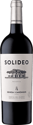45,95 € Free Shipping | Red Wine Dehesa de los Canónigos Solideo 24 Meses Reserve — Aged D.O. Ribera del Duero Castilla y León Spain Tempranillo, Cabernet Sauvignon, Albillo Bottle 75 cl
