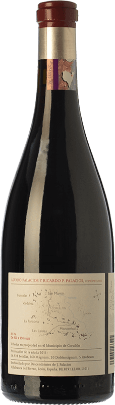 108,95 € Free Shipping | Red wine Descendientes J. Palacios Villa de Corullón Crianza D.O. Bierzo Castilla y León Spain Mencía Magnum Bottle 1,5 L
