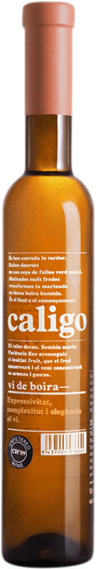 39,95 € Free Shipping | Sweet wine DG Caligo Vi de Boira D.O. Penedès Catalonia Spain Chardonnay Half Bottle 37 cl