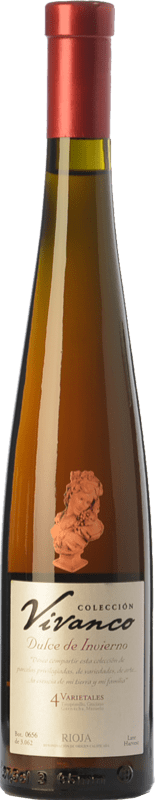 22,95 € Kostenloser Versand | Süßer Wein Vivanco Colección Dulce de Invierno D.O.Ca. Rioja La Rioja Spanien Tempranillo, Grenache, Graciano, Mazuelo Halbe Flasche 37 cl