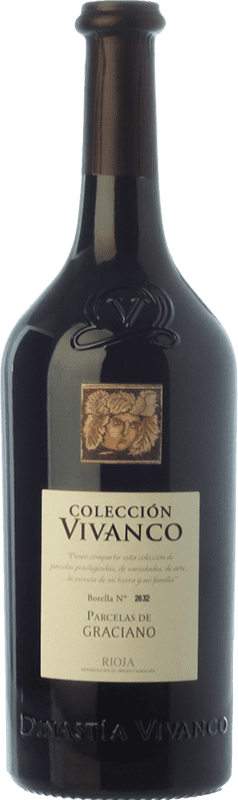 57,95 € Бесплатная доставка | Красное вино Vivanco Colección Parcelas старения D.O.Ca. Rioja Ла-Риоха Испания Graciano бутылка 75 cl