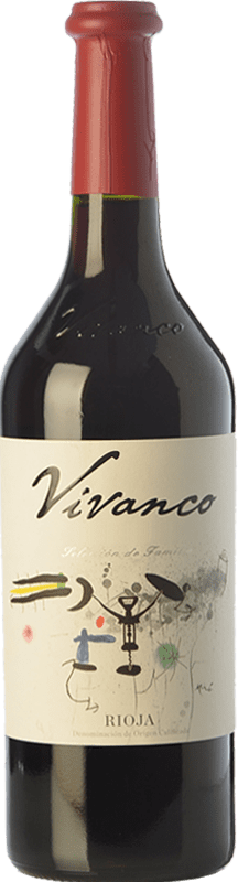 77,95 € Kostenloser Versand | Rotwein Vivanco Alterung D.O.Ca. Rioja La Rioja Spanien Tempranillo Spezielle Flasche 5 L