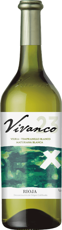 6,95 € Envoi gratuit | Vin Blanc Vivanco D.O.Ca. Rioja La Rioja Espagne Tempranillo, Viura, Malvasía — Malvoisie Bouteille 75 cl