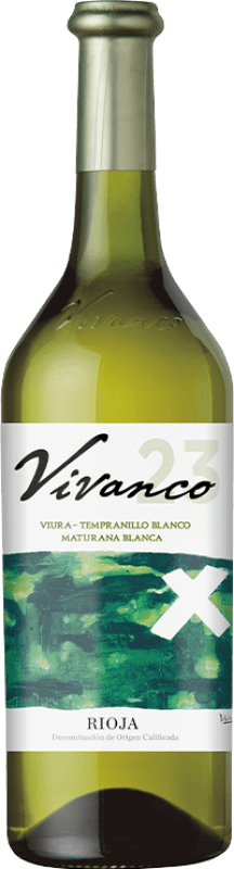 9,95 € Envoi gratuit | Vin blanc Vivanco D.O.Ca. Rioja La Rioja Espagne Viura, Malvasía, Tempranillo Blanc Bouteille 75 cl