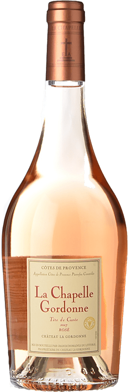 29,95 € Envoi gratuit | Vin Rosé Château de La Gordonne La Chapelle Rosé A.O.C. Côtes de Provence Provence France Syrah, Garnacha — Grenache Bouteille 75 cl